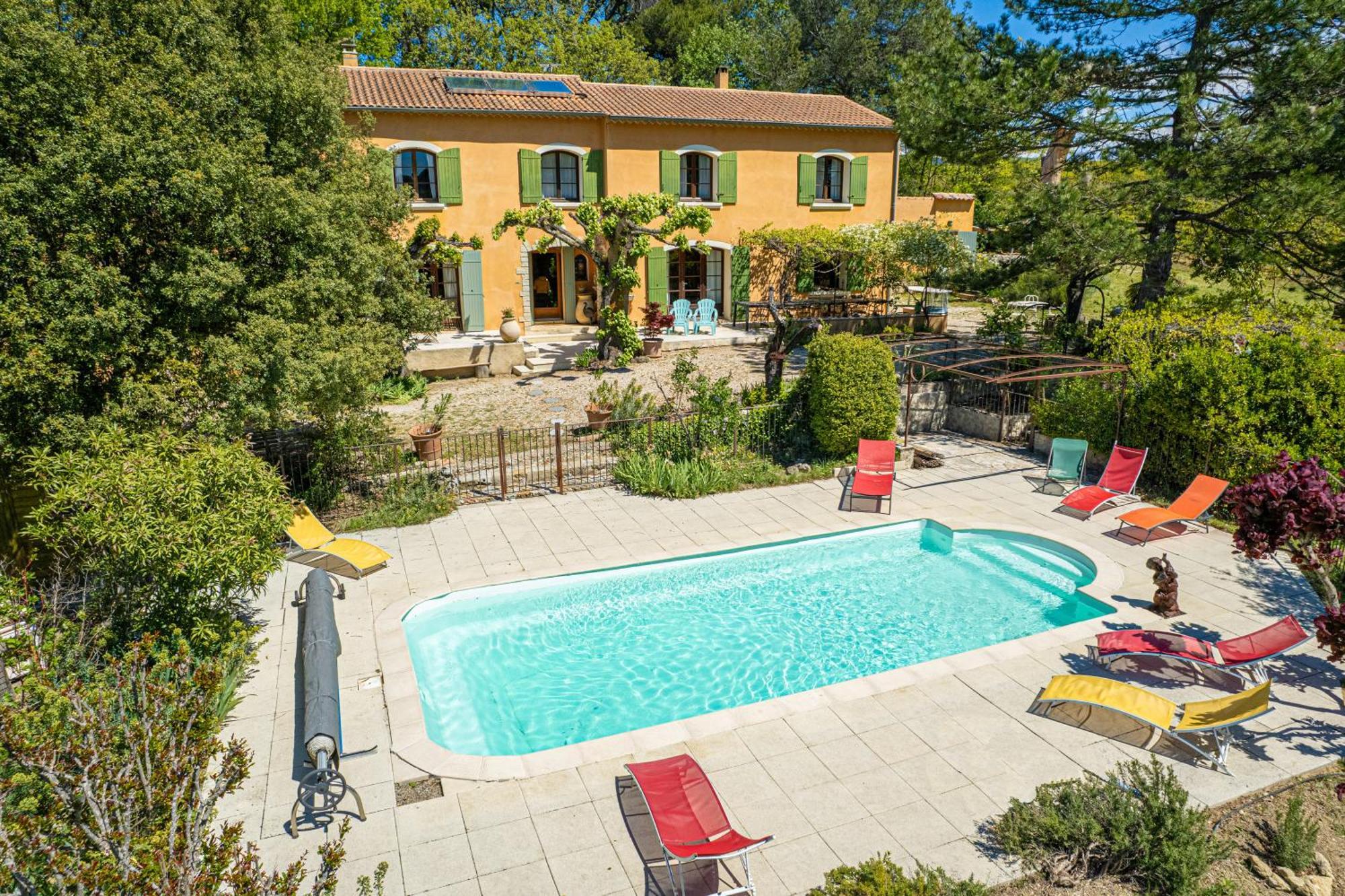 Mas De Bacalan Bed & Breakfast Mormoiron Eksteriør bilde